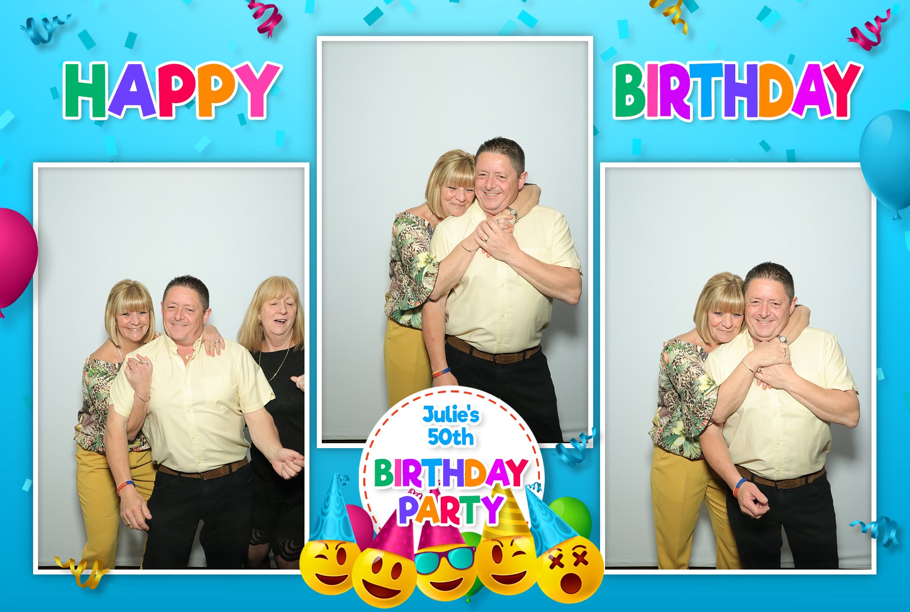 Julie's 50th Birthday | View more photos from the event at gallery.myphotoboothexperience.co.uk/u/MyPhotoBoothExperienceLtd/Julies-50th-Birthday
